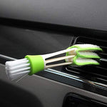 Multipurpose Microfiber Double Sided Car AC Vent Cleaning Brush, Blinds, Keyboard