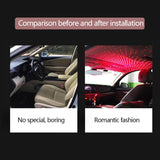 USB Plug LED Star Light Projector for Car Roof.