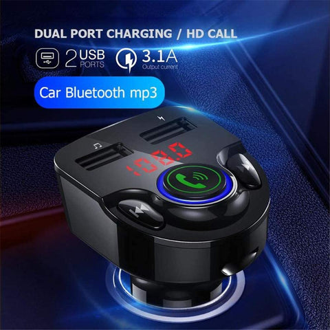 Bluetooth  FM Transmitter Wireless Connector For Car.