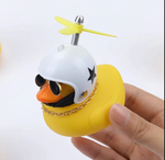 cute yellow decorative duck toy for car 